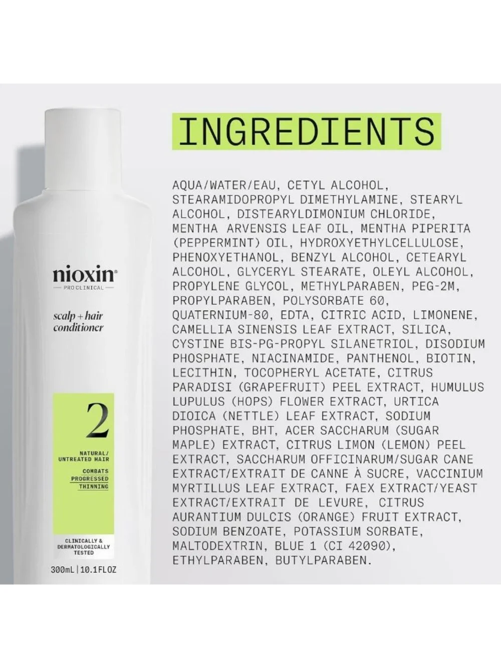 Thickening Conditioner for Natural Hair | Boost Density with Niacinamide